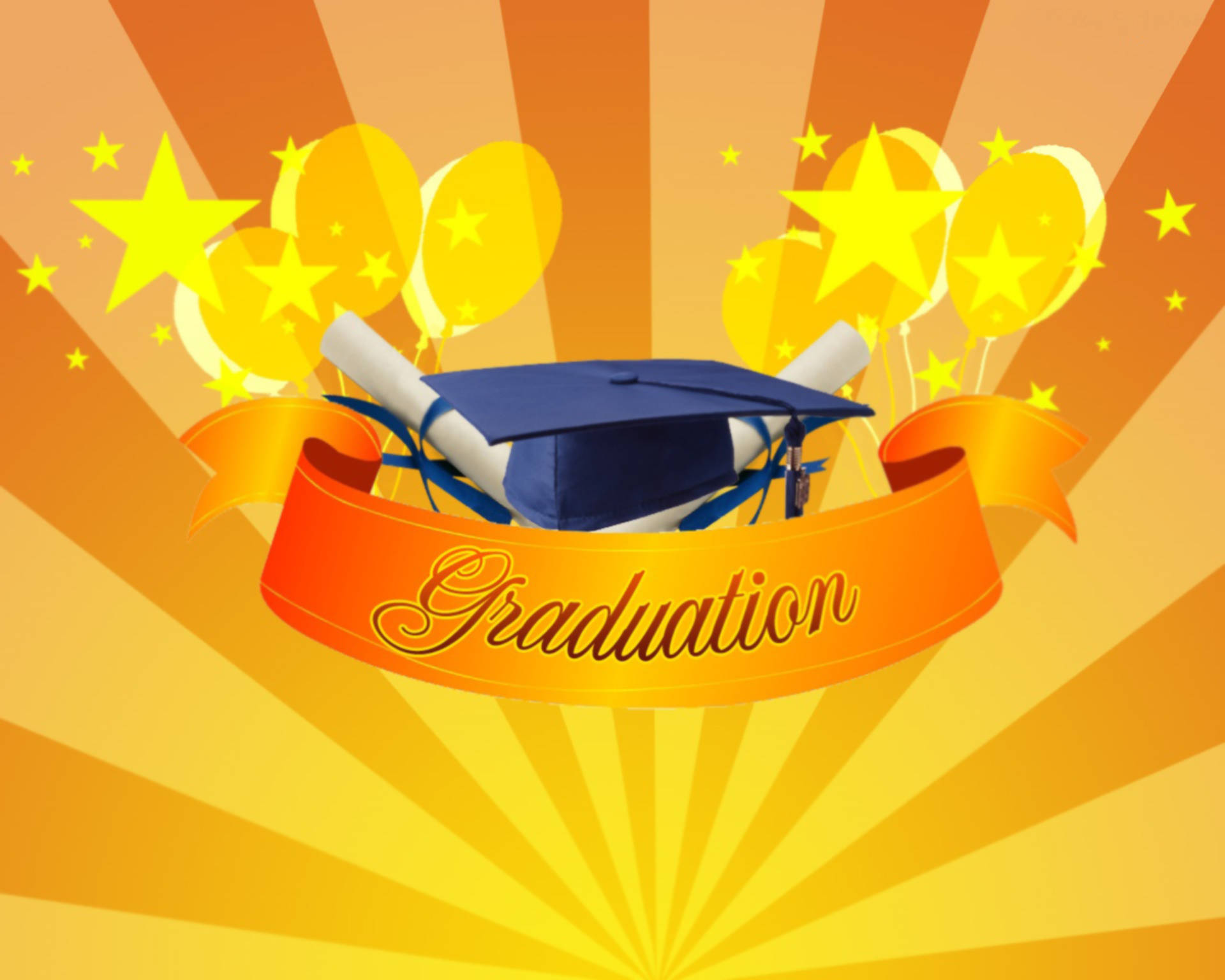 Graduering Wallpaper