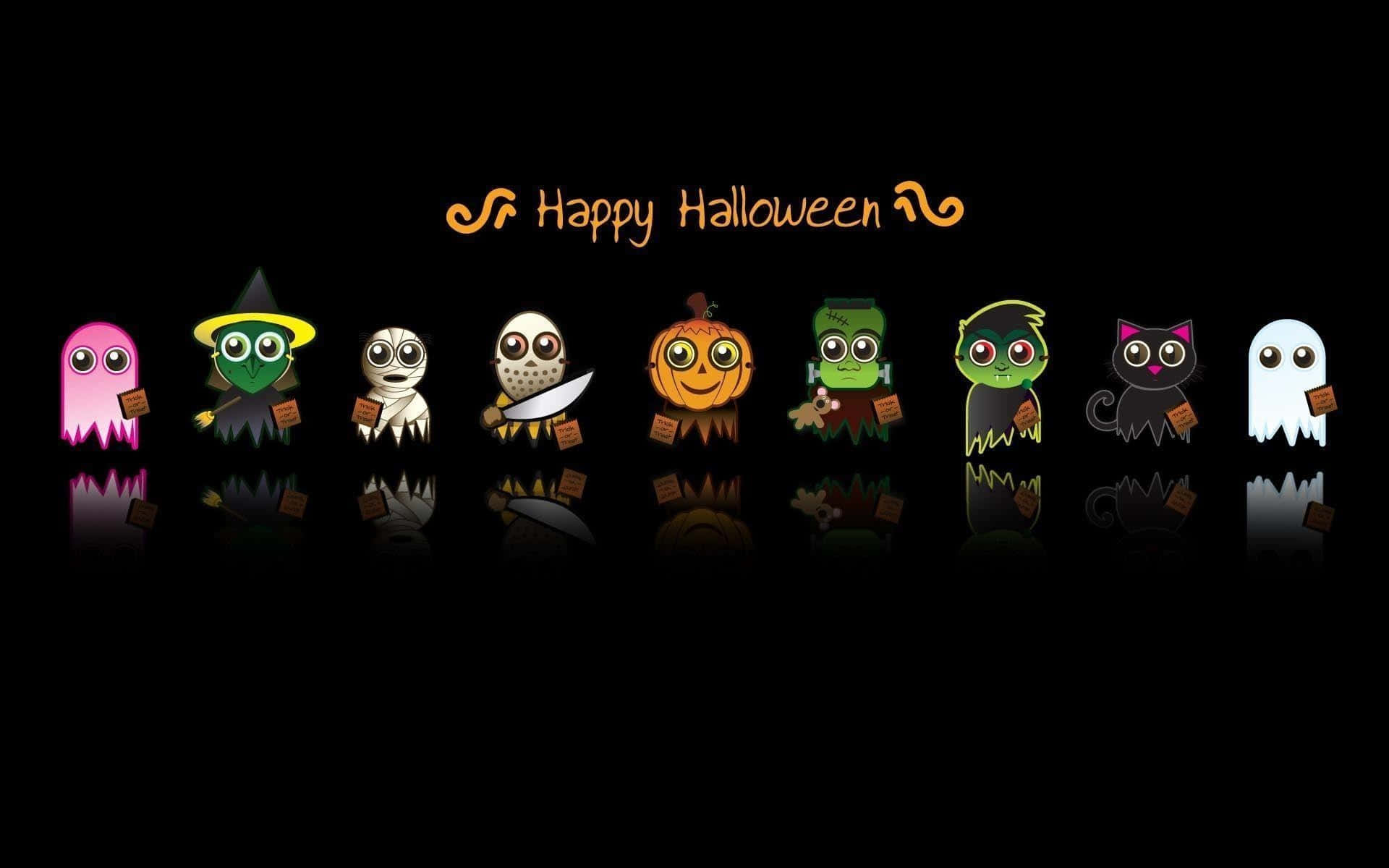 Halloween Estetisk Flicka Wallpaper