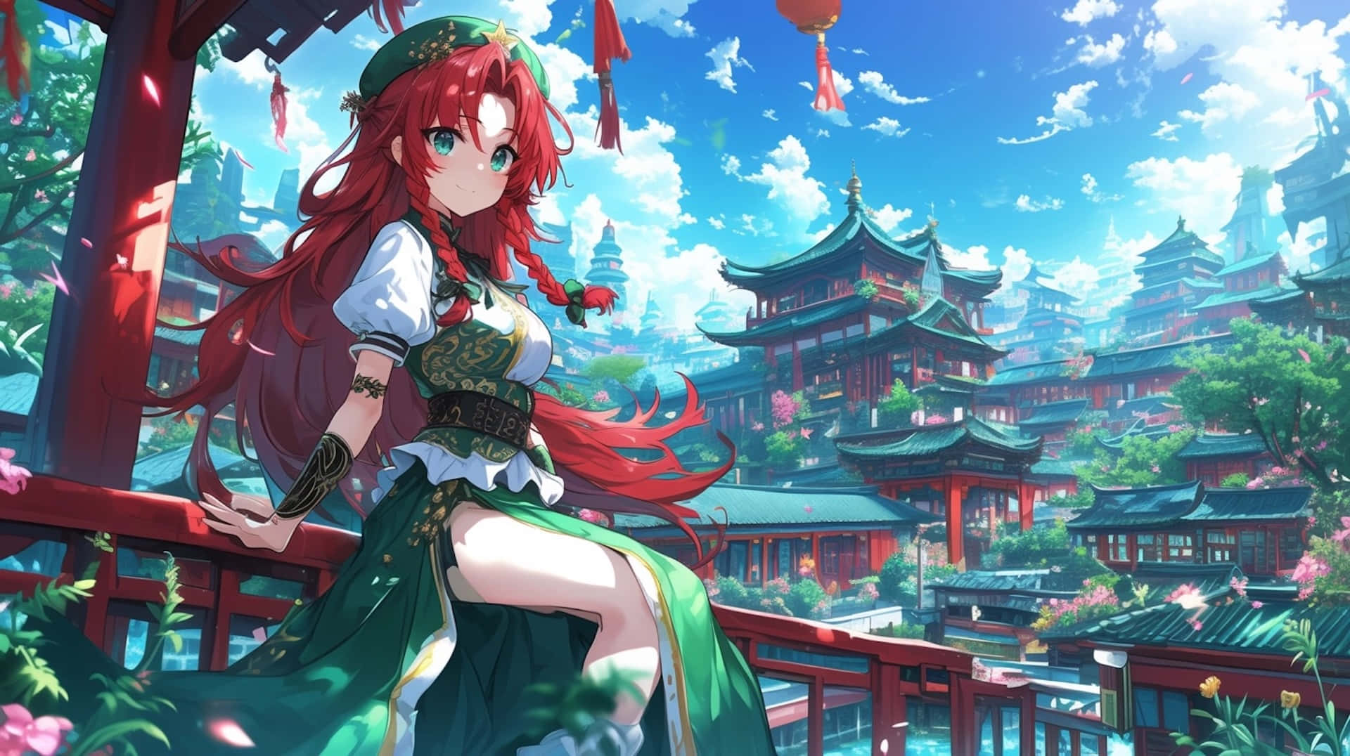 Hong Meiling Wallpaper