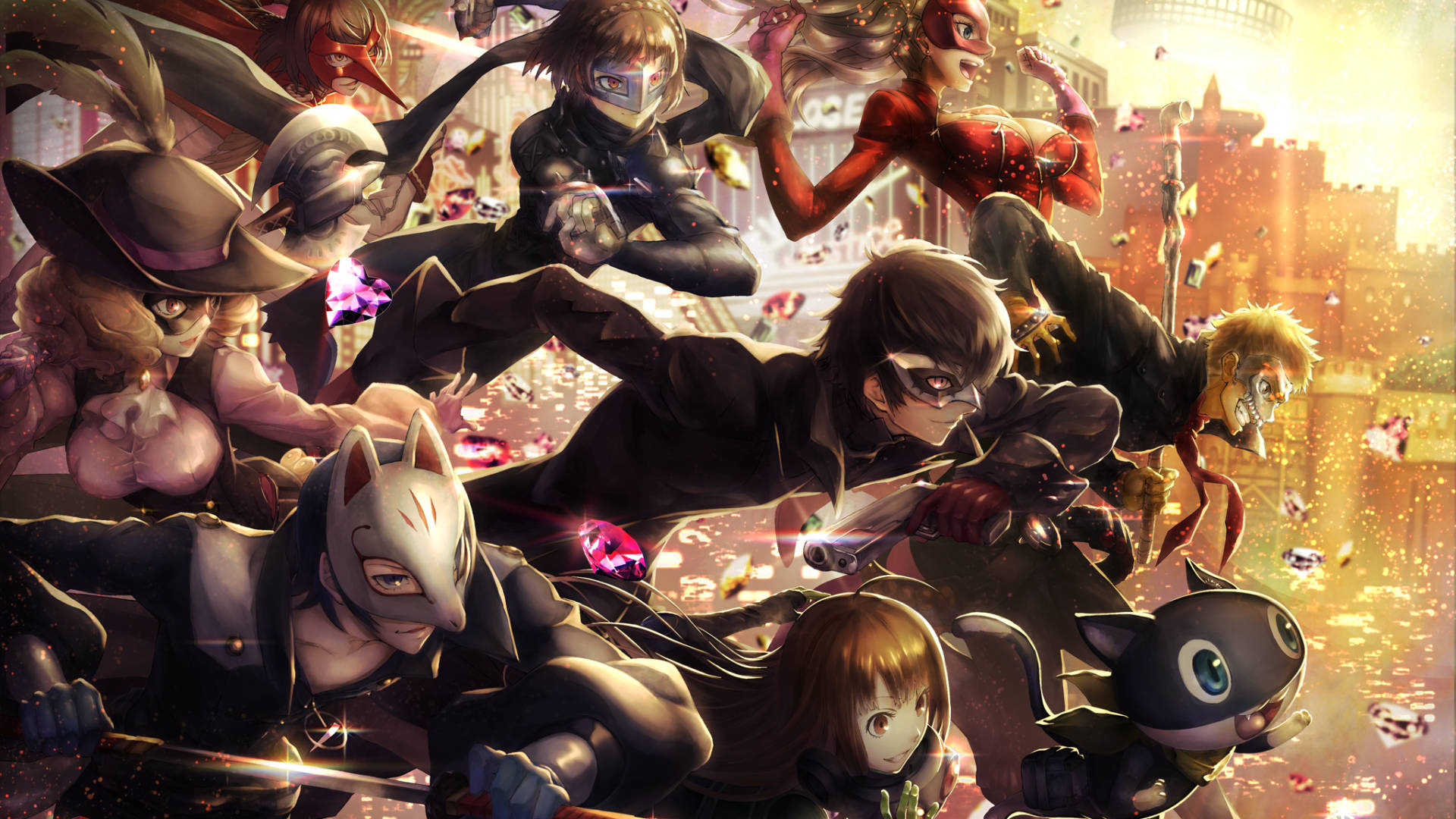 Persona 5 Kunglig Wallpaper