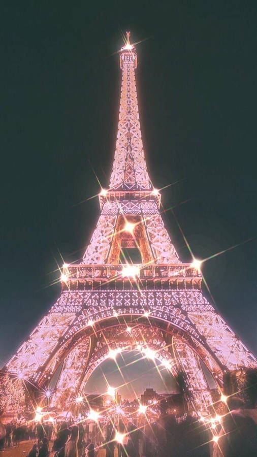 Pink Paris Pictures Wallpaper