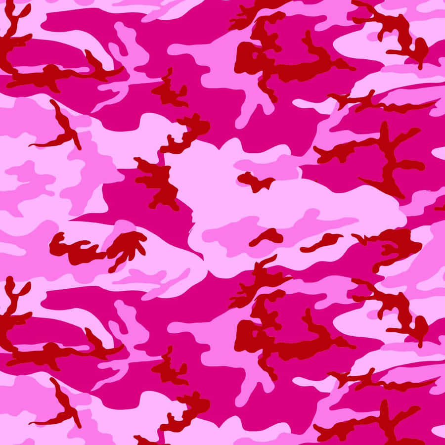 Rosa Camo Wallpaper