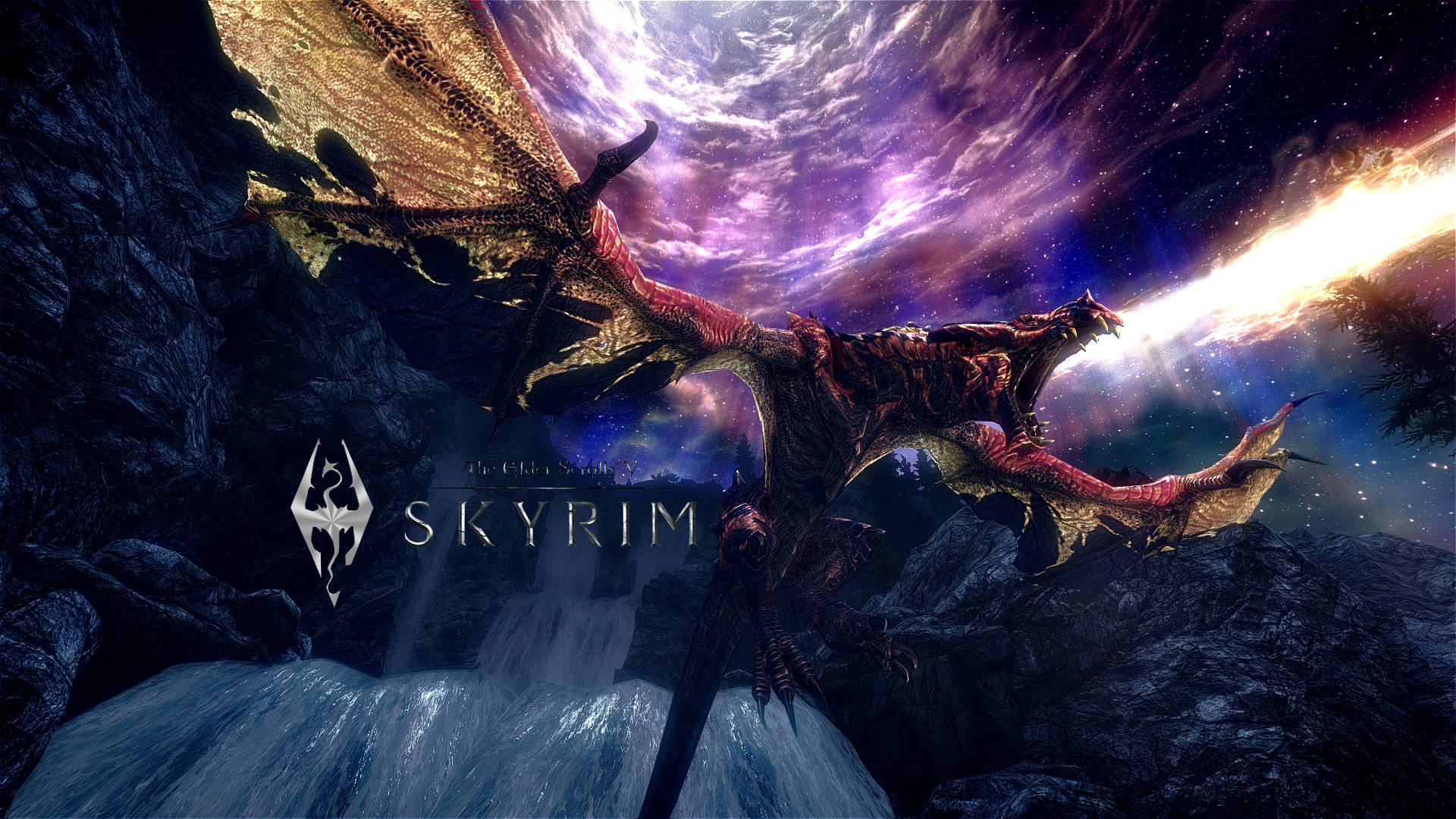 Skyrim 4k Bakgrund