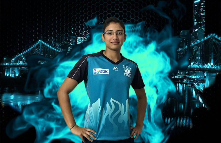 Smriti Mandhana Hd Wallpaper