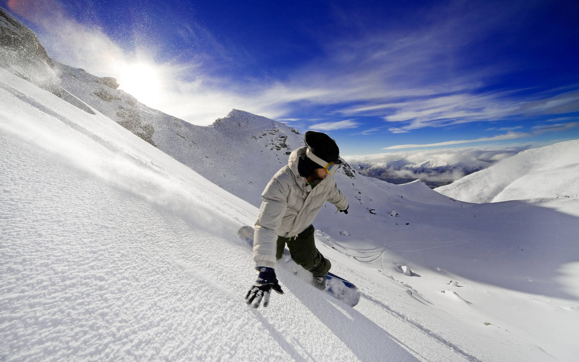 Snowboarding Background Wallpaper