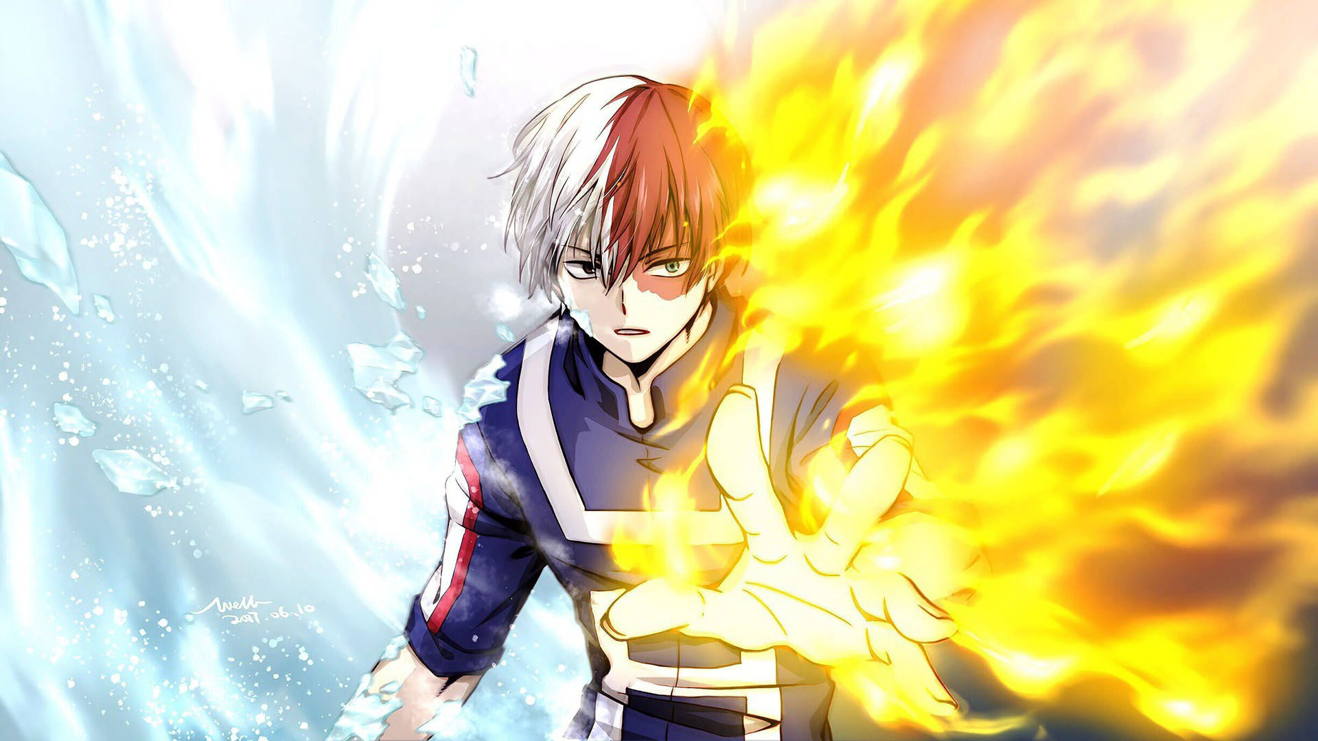 Süßer Todoroki Wallpaper