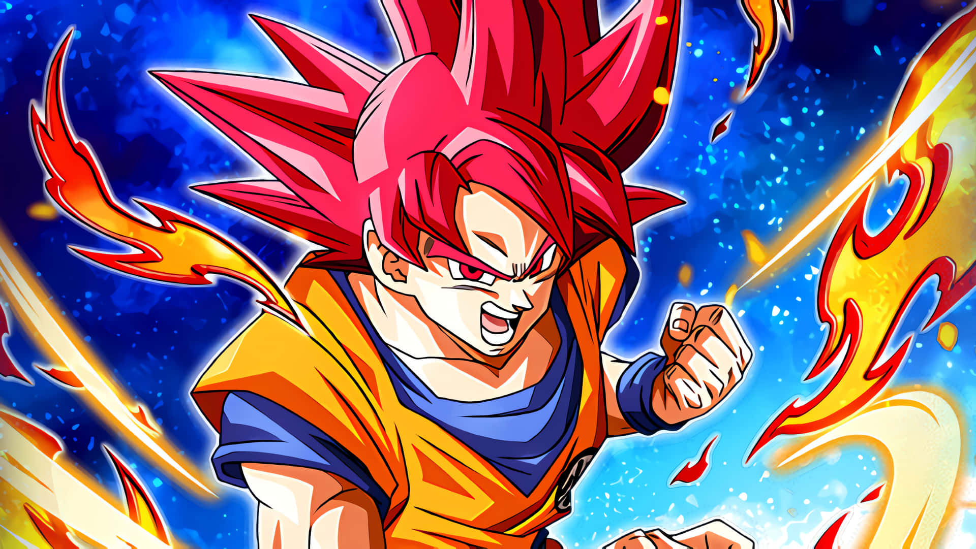 Super Saiyan God Wallpaper