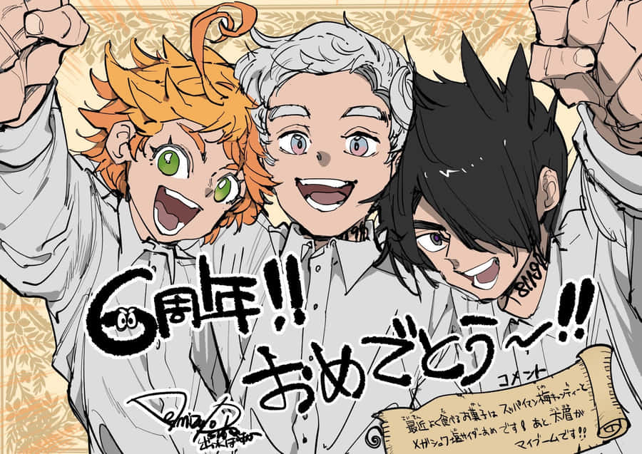 The Promised Neverland Pictures Wallpaper