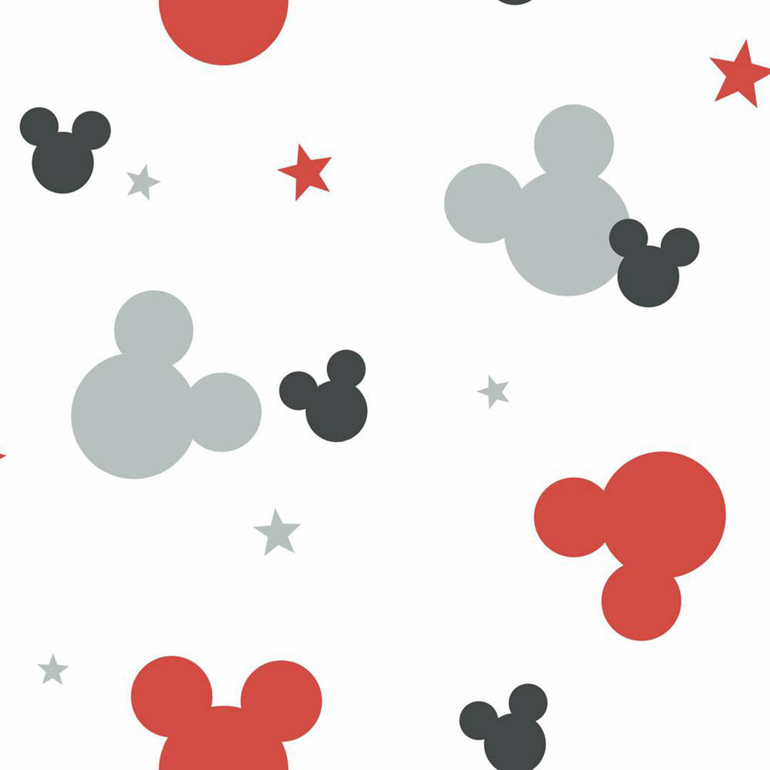 Abstraktmickey Mouse Disney-mönster. Wallpaper