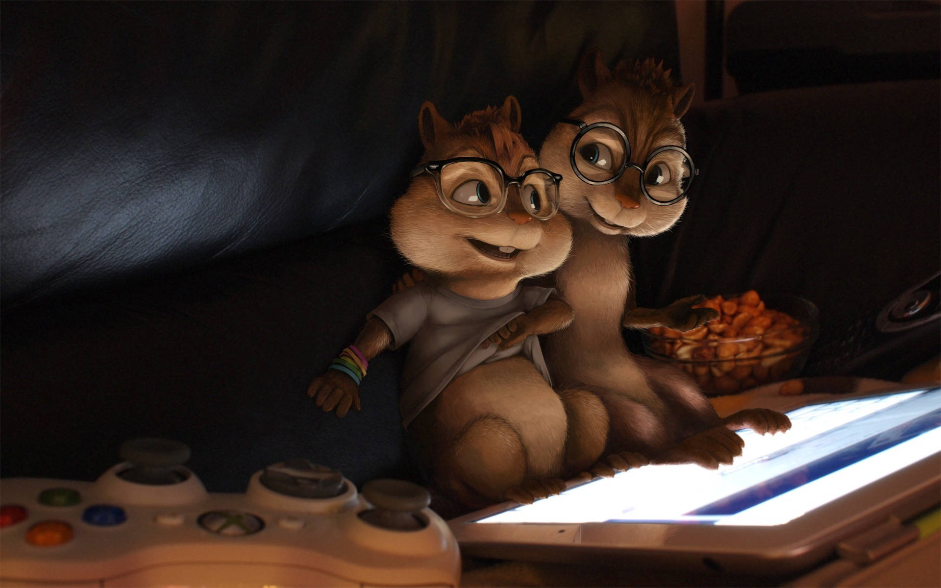 L'amicizia Tra Alvin E I Chipmunks Sfondo