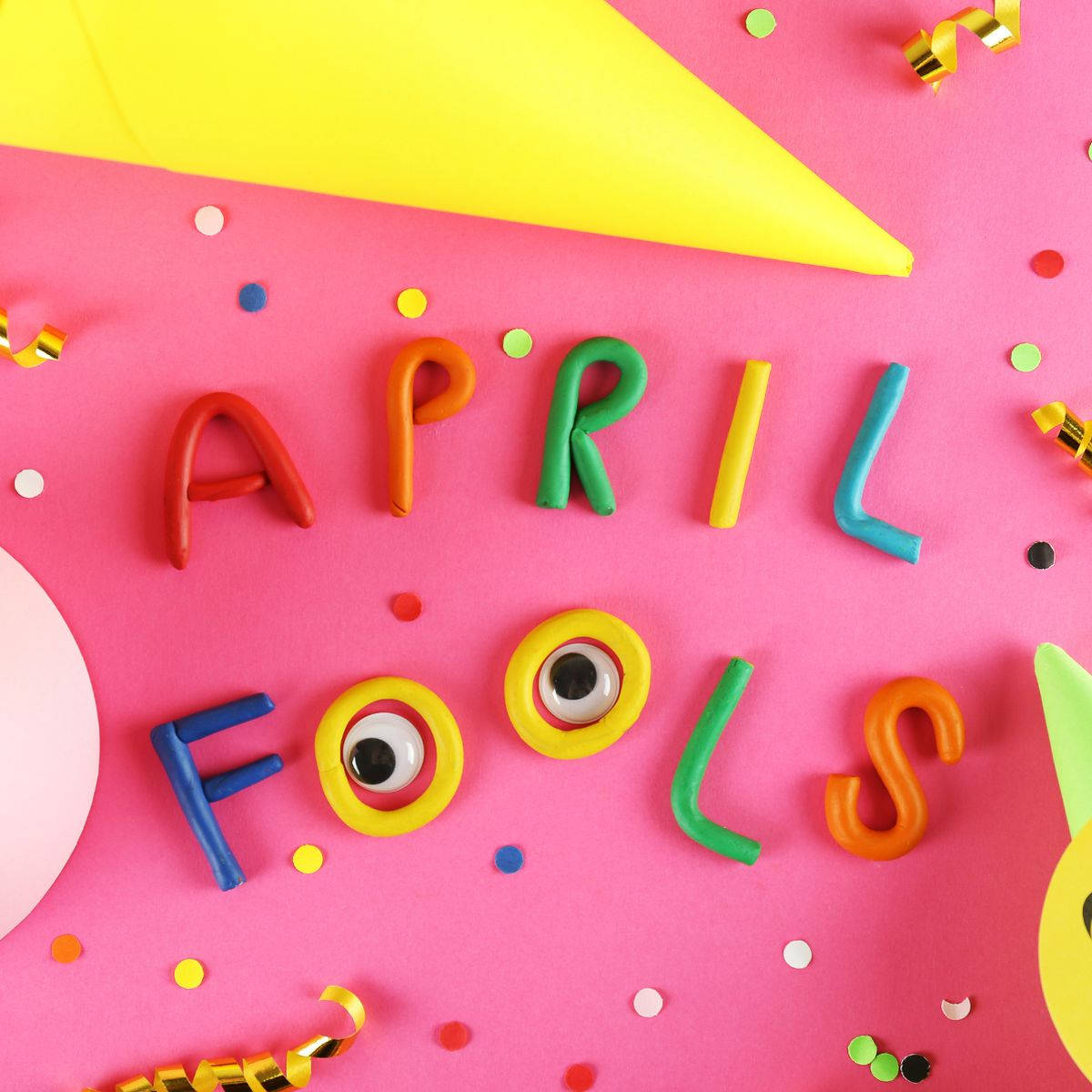 April Fools Day Clay Art Wallpaper