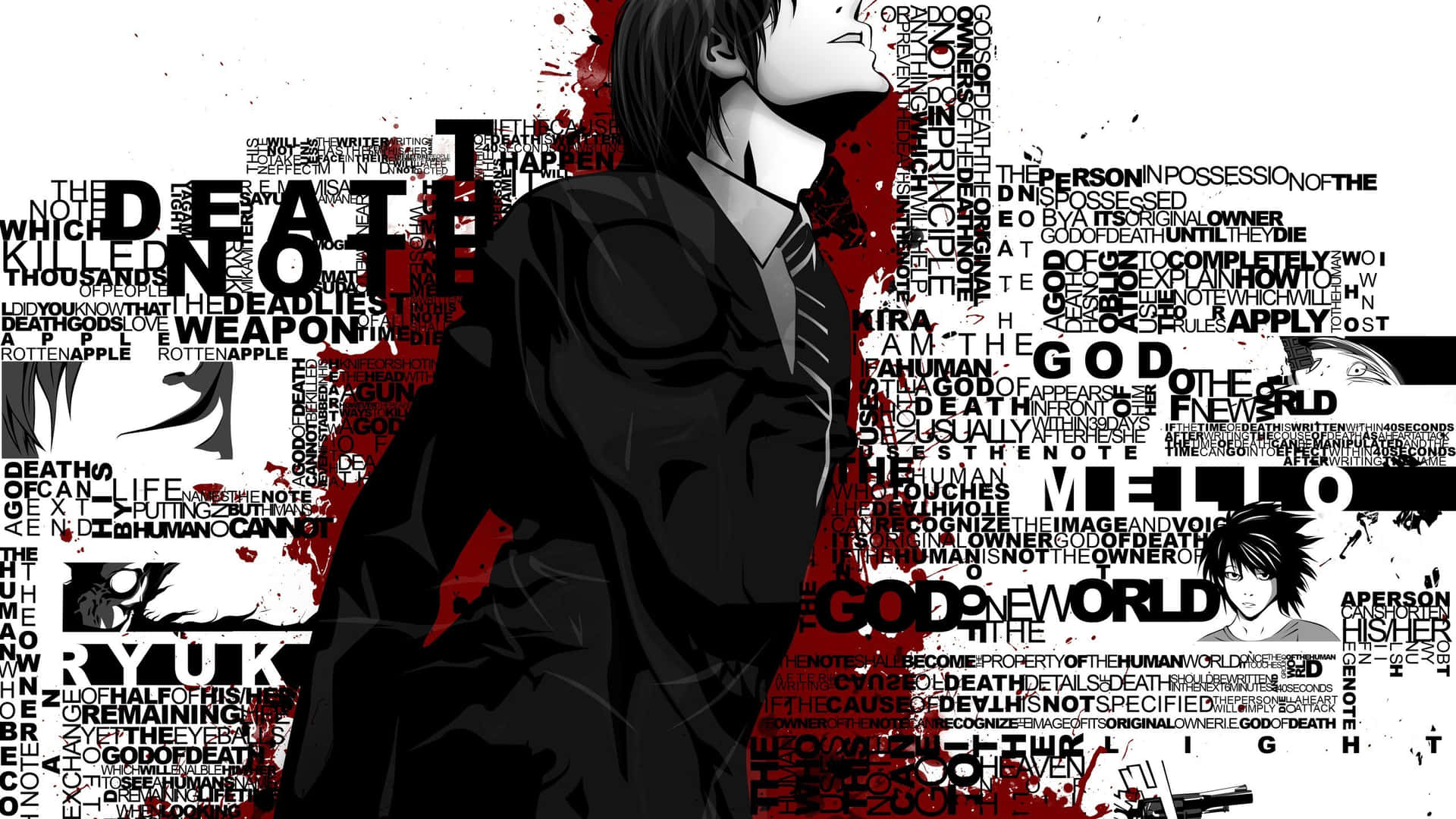 Badass Anime Teru Mikami Wallpaper