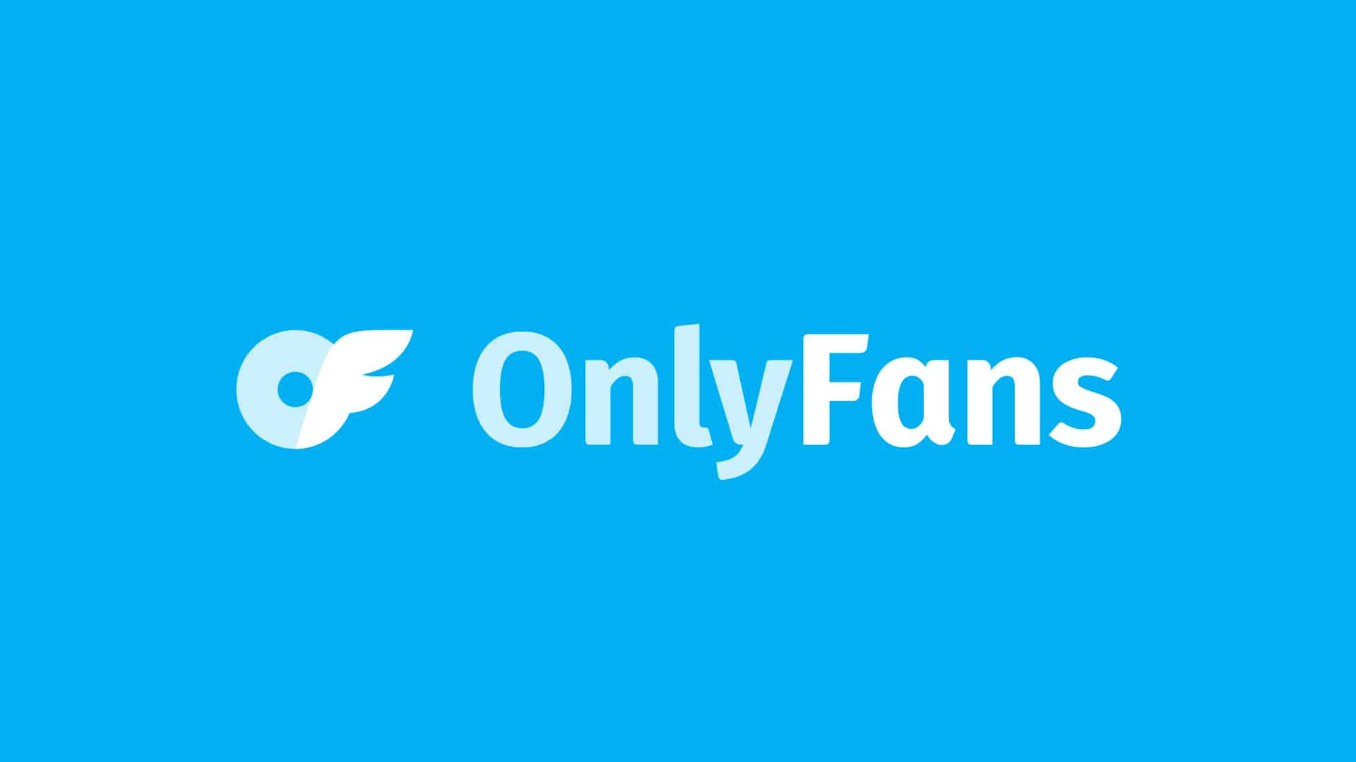 Avvincentelogo Di Onlyfans Blu. Sfondo