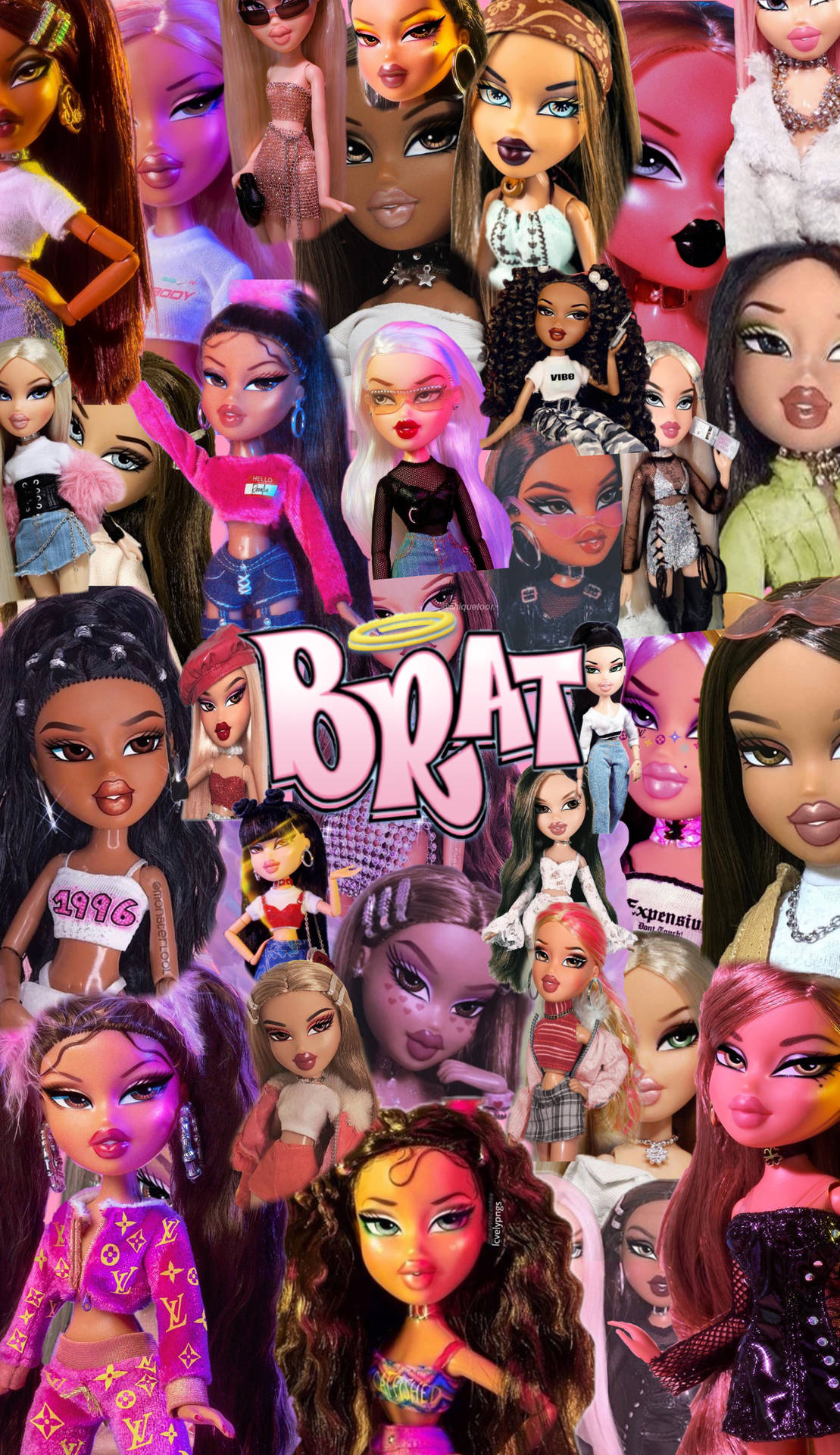 Bratzästhetische Modepuppen Wallpaper