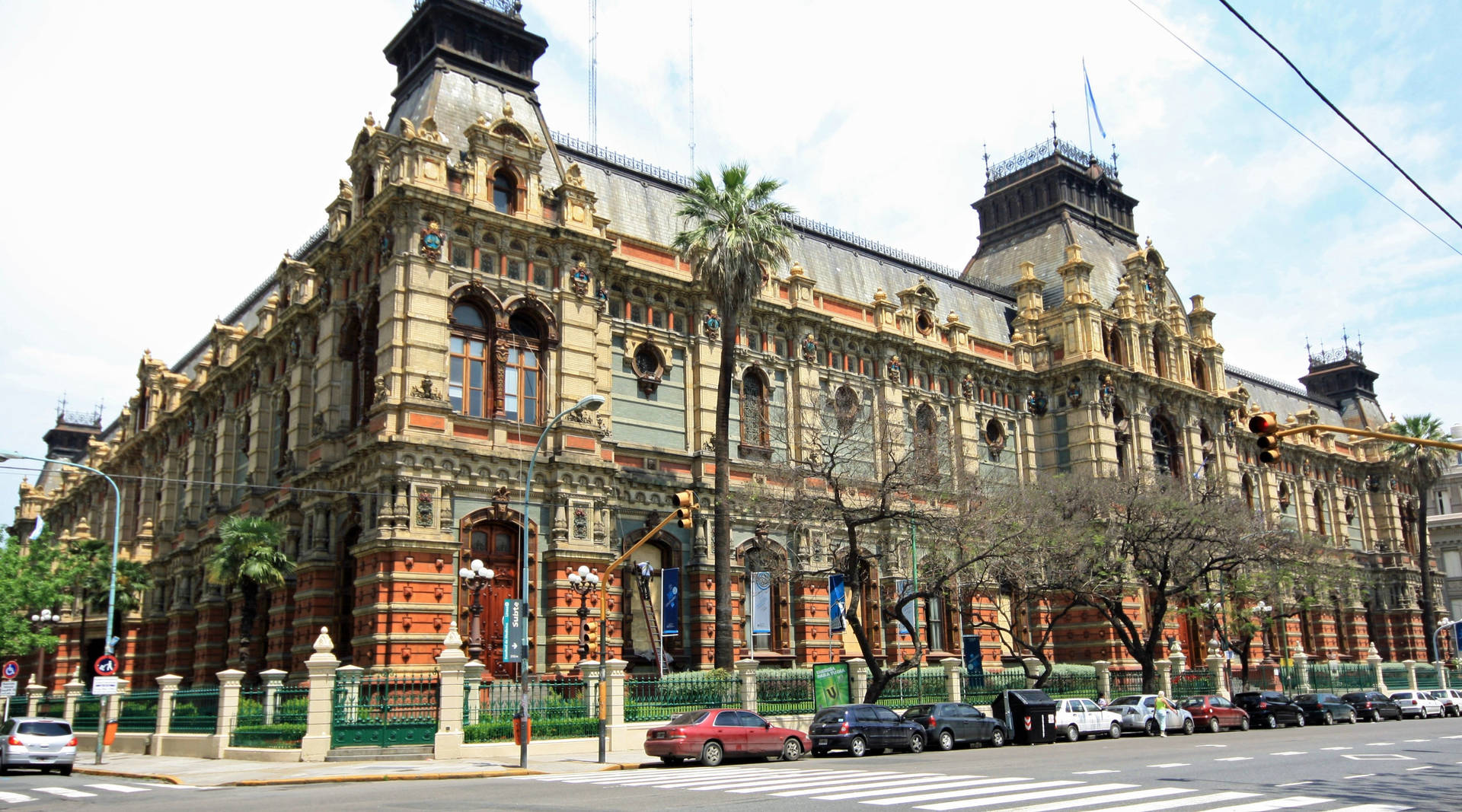 Buenos Aires Palacio de Aguas Corrientes Wallpaper