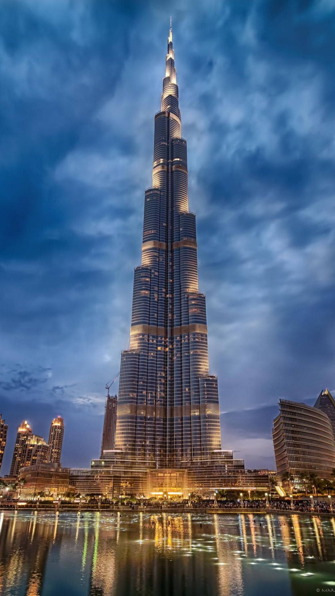 Burjkhalifa I Dubai City. Wallpaper