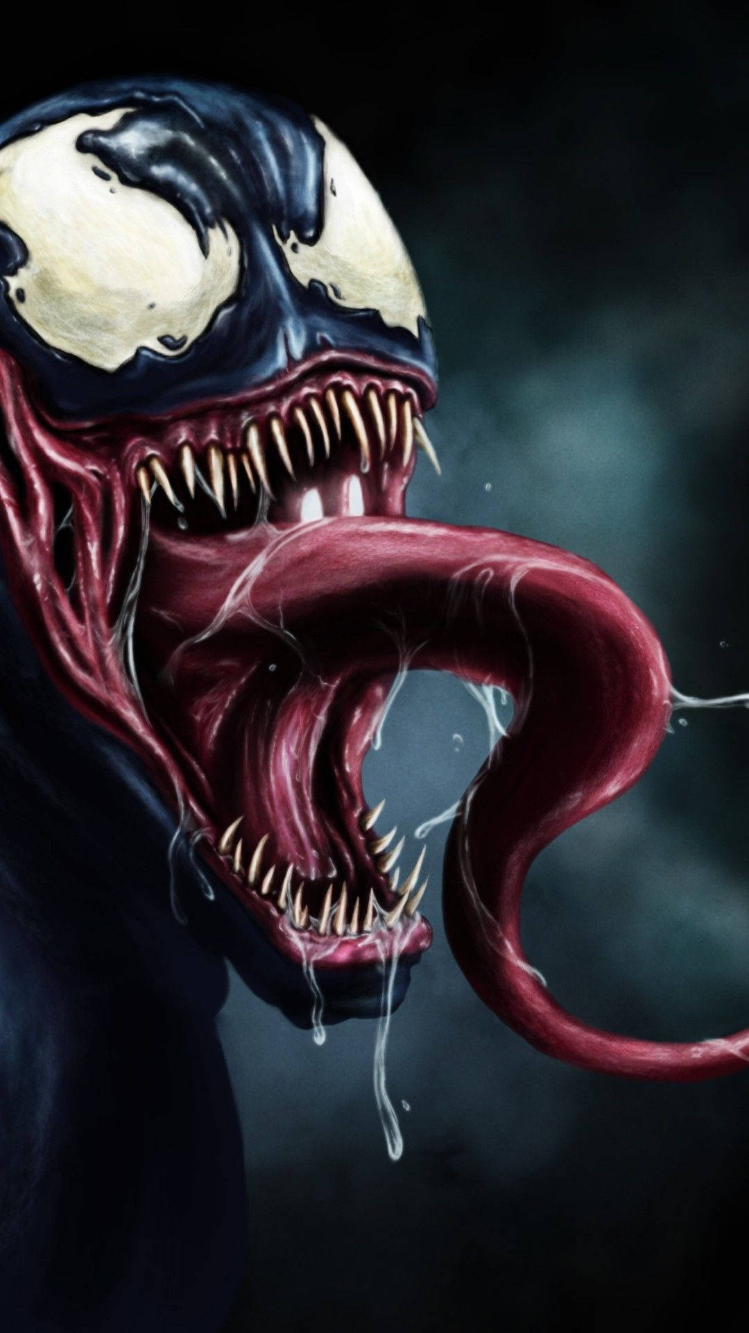 Cartoon Venom iPhone Wallpaper