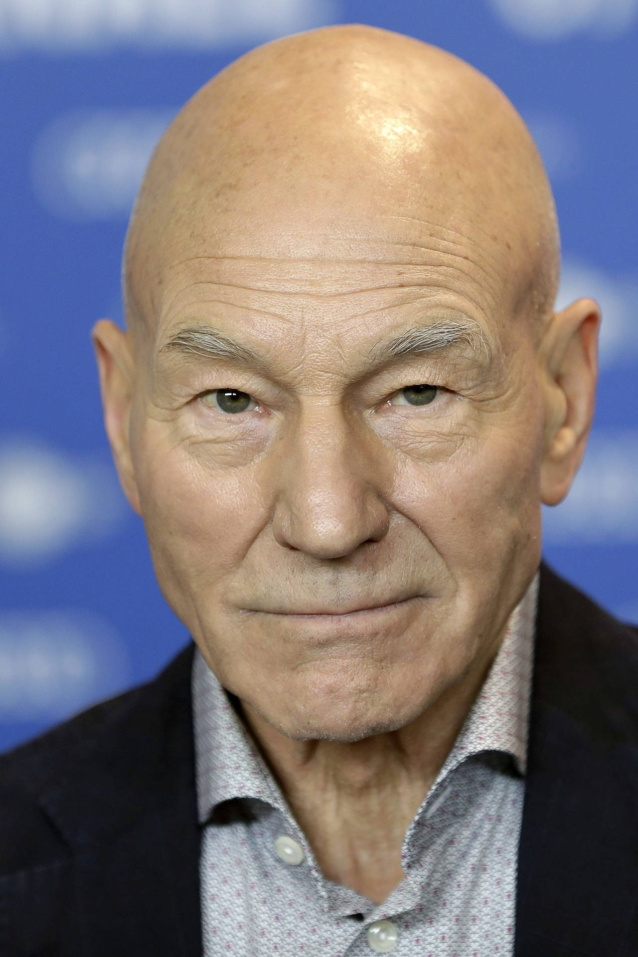 Fotode Close-up De Patrick Stewart. Papel de Parede