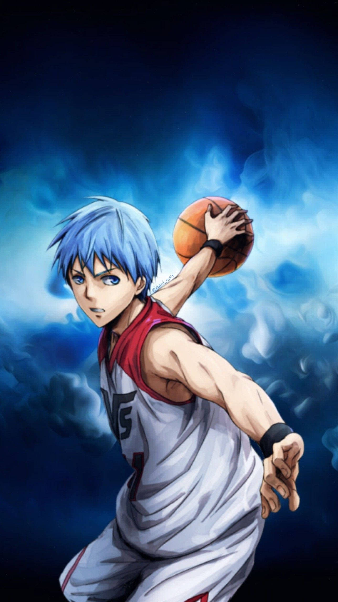 Cool Anime Phone Tetsuya Kuroko Aesthetic Wallpaper