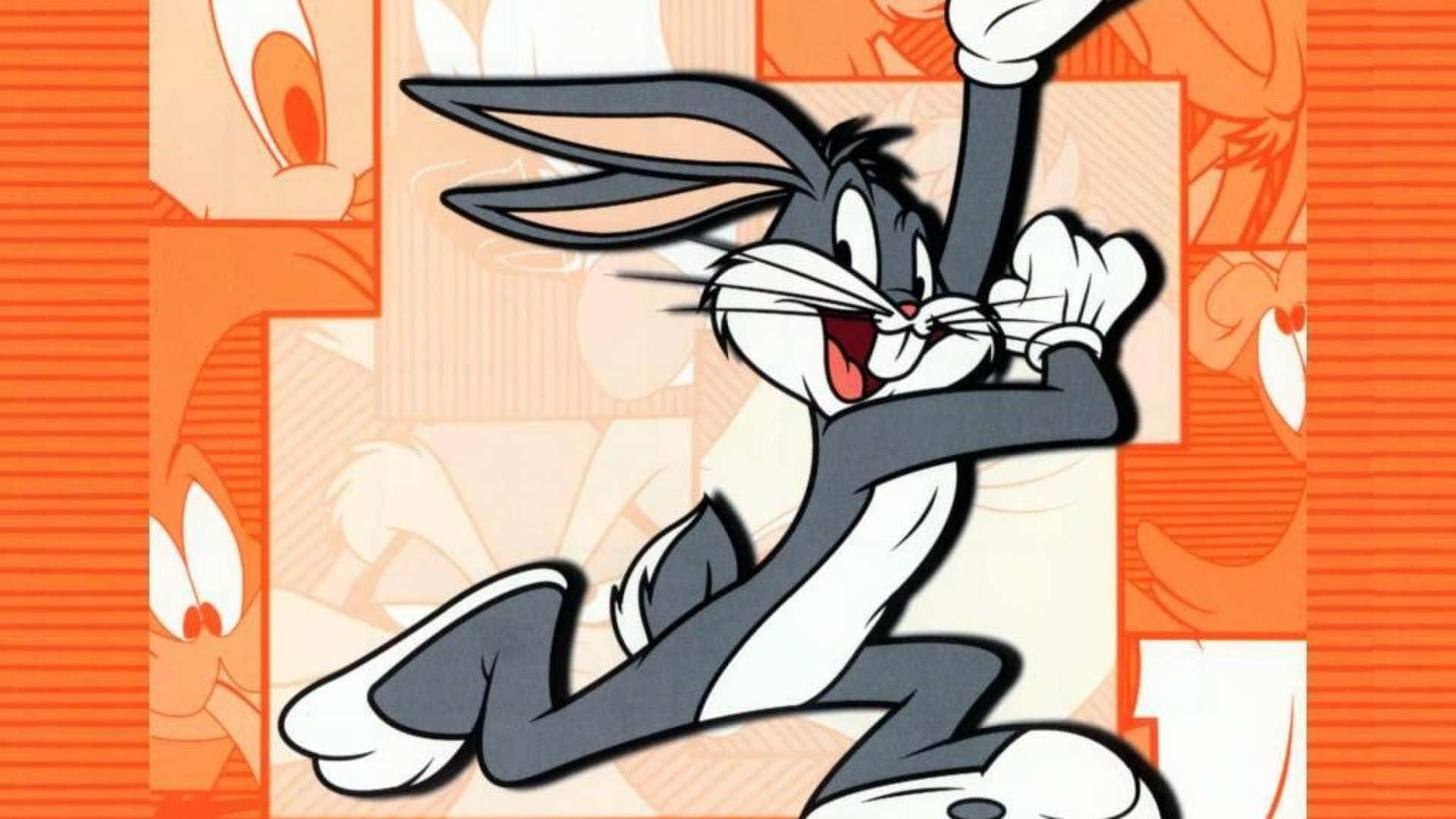 Cool Bugs Bunny Happy Running Wallpaper