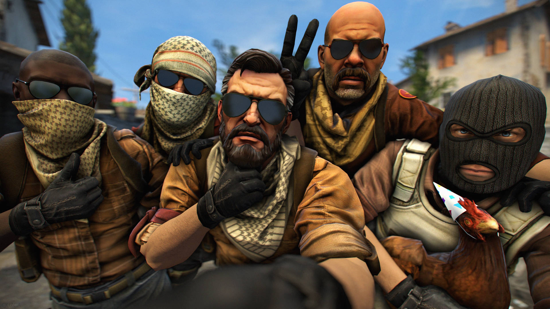 Csgo Selva Rebelde Selfie. Papel de Parede