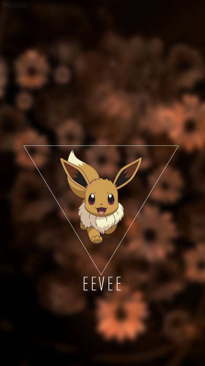 Papel De Parede Estético Eevee Fofo Para Celular. Papel de Parede