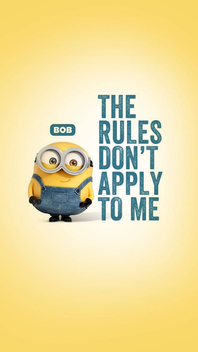 Niedlichesminion Bob-zitat Wallpaper