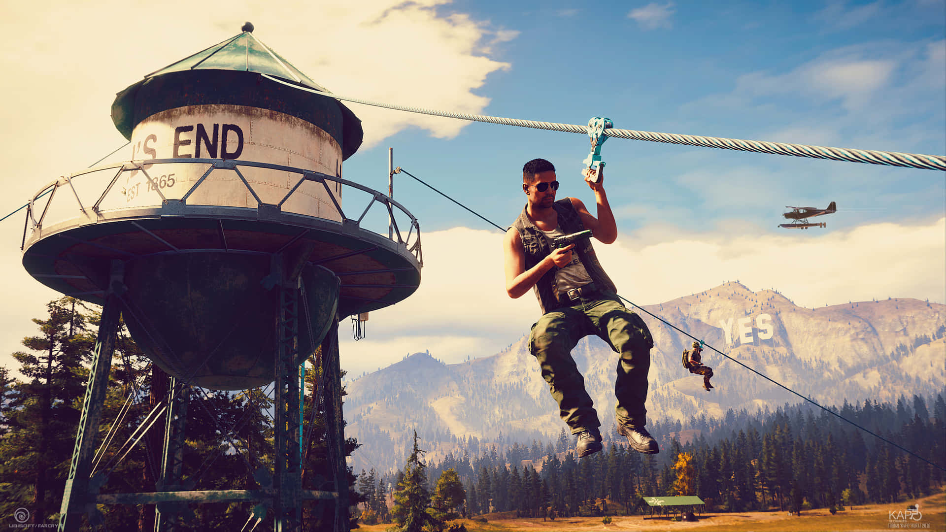 Torredell'acqua Di Far Cry Sfondo