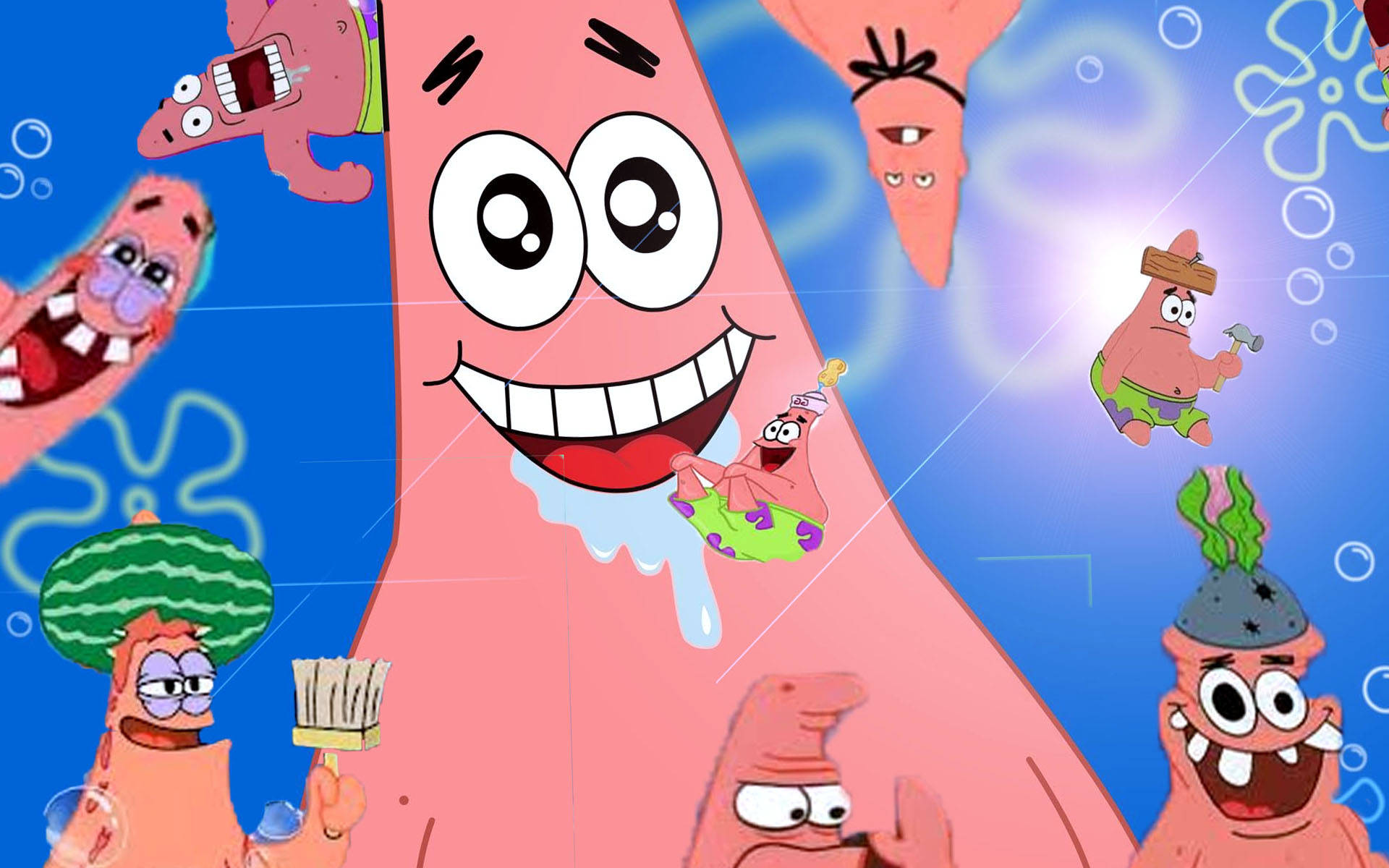 Éum Dia Meio Engraçado Do Patrick! Papel de Parede