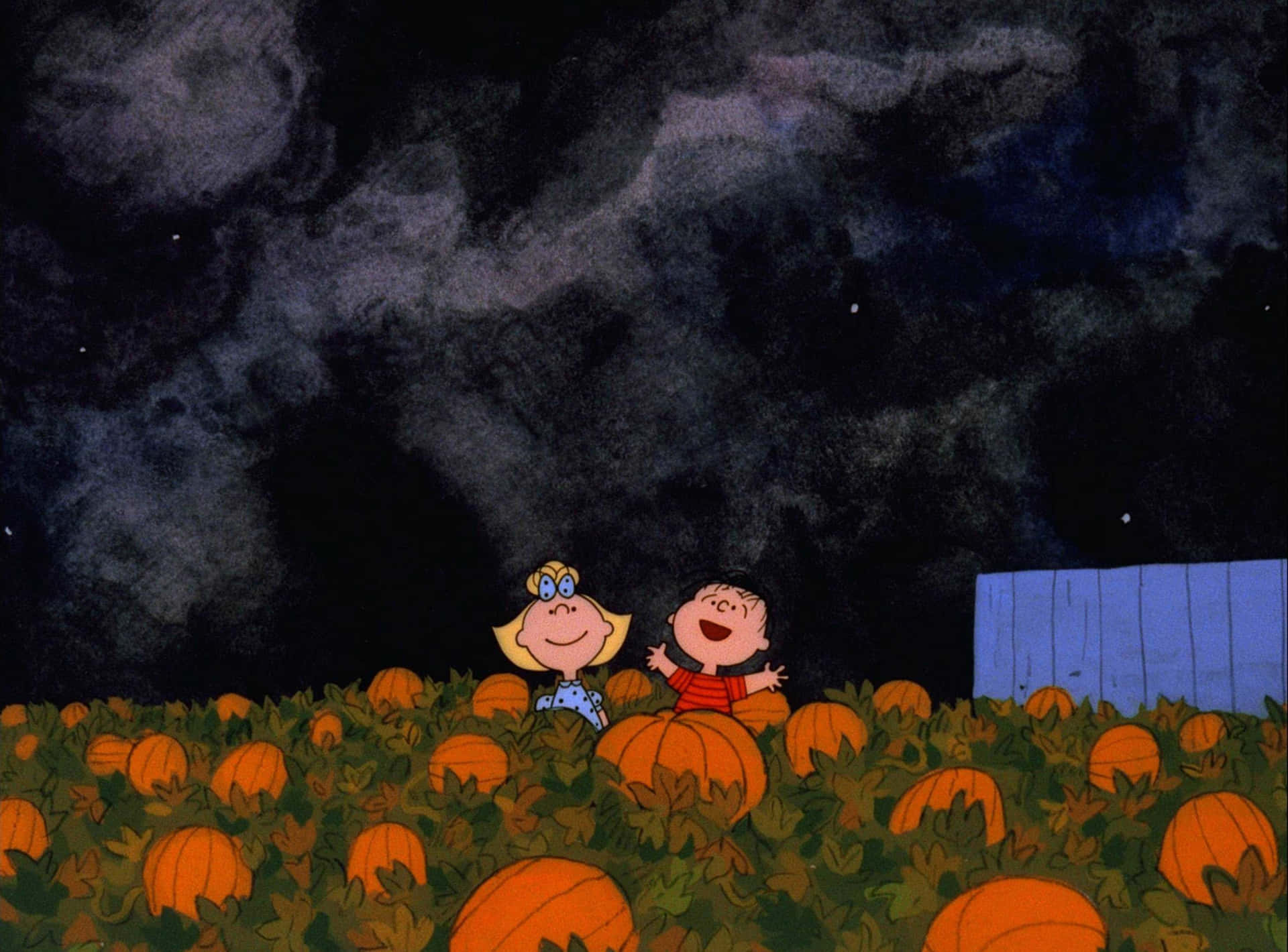 Halloweenestetisk Tjej I Snoopy. Wallpaper