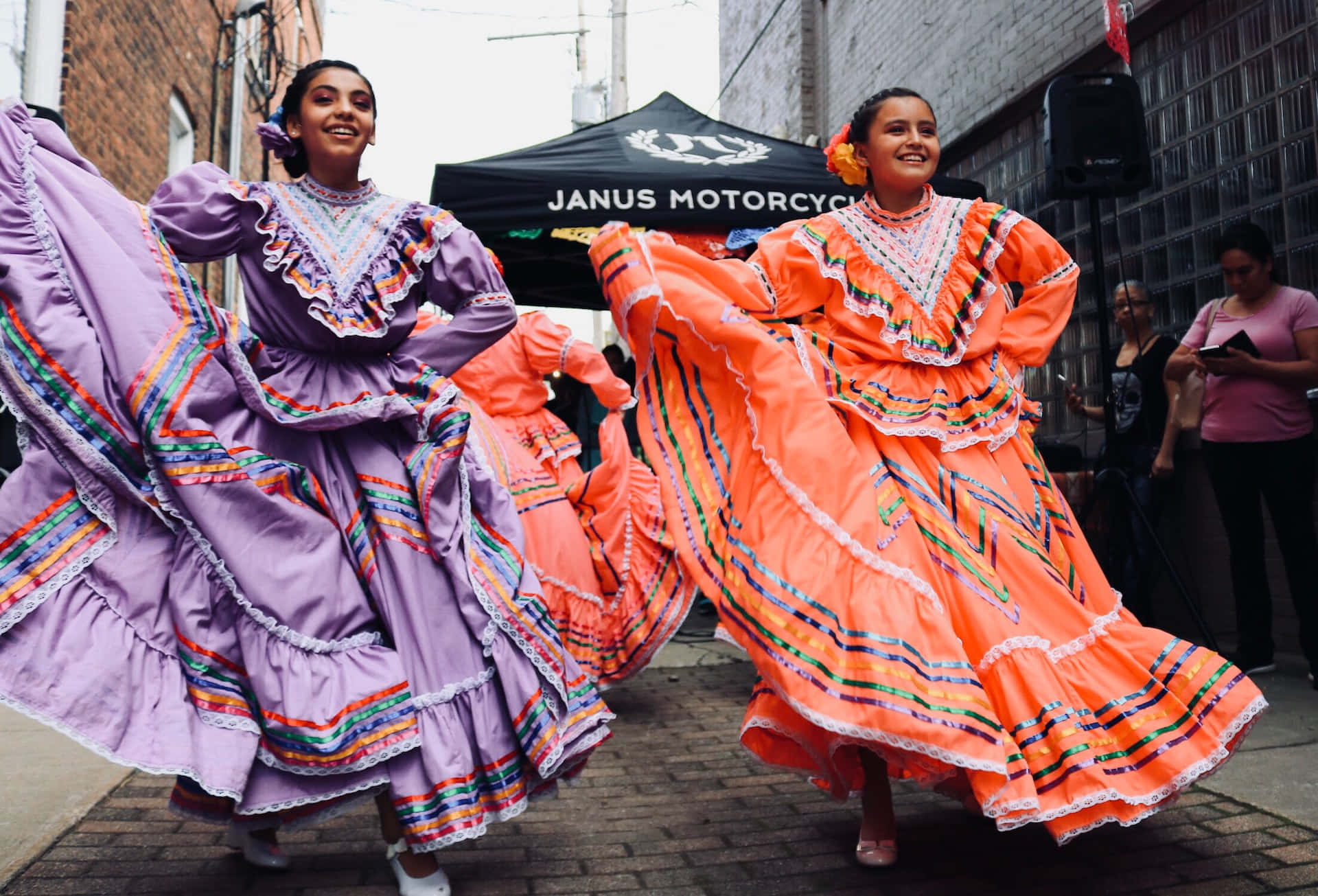 Vibrant Colors And Joyful Expression Of Hispanic Heritage Wallpaper