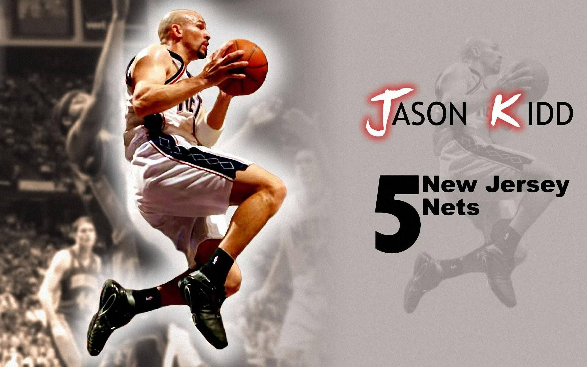 Jason Kidd Mid-Air Wallpaper