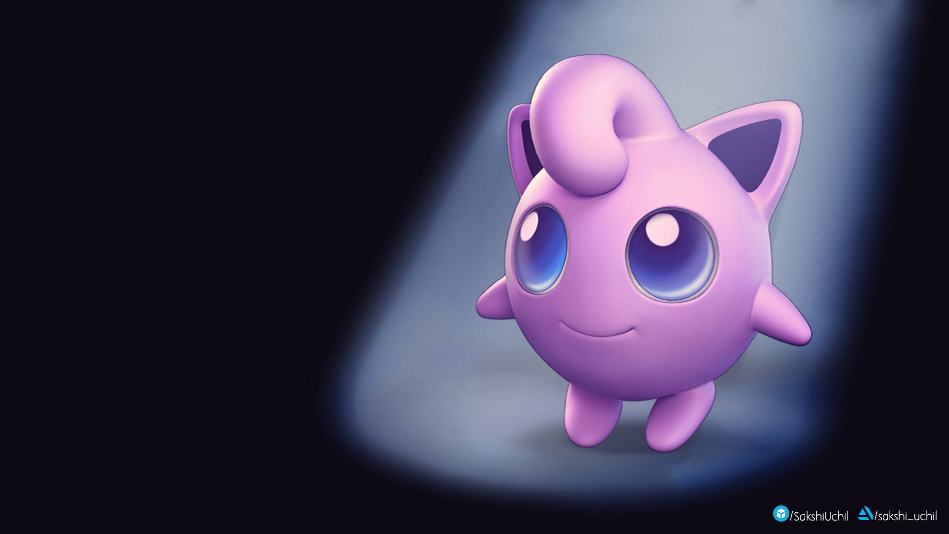 Jigglypuffi Strålkastarljuset. Wallpaper