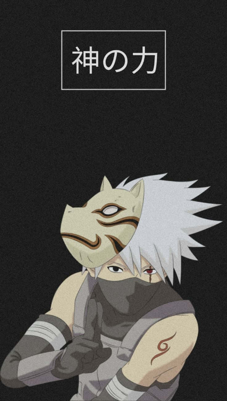 Kakashihatake Kinder Kitsune Maske Wallpaper