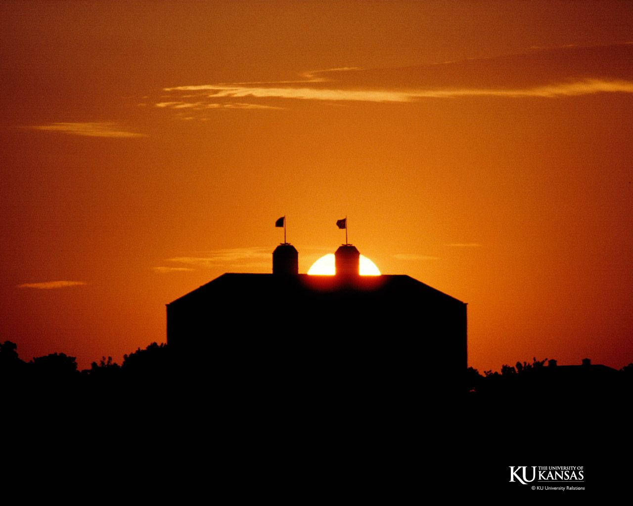 Enjoying The View of Kansas University Wallpaper