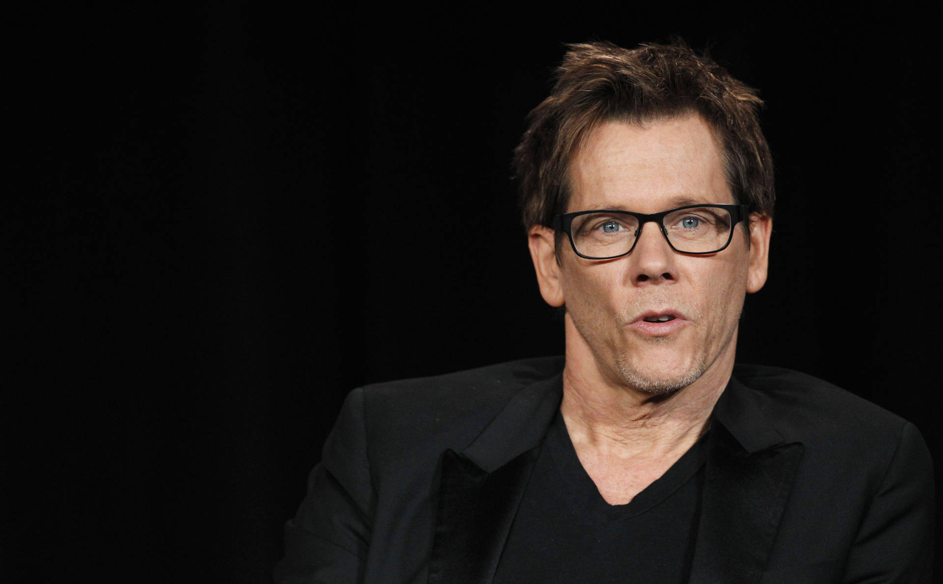 Kevinbacon En Negro Fondo de pantalla