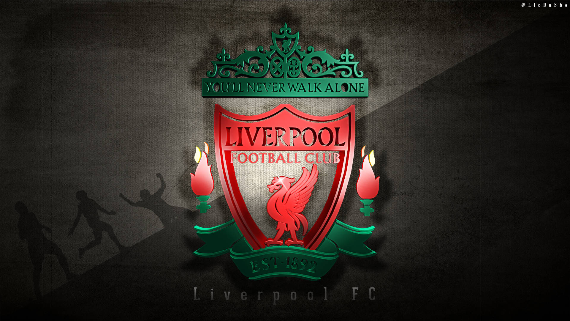 Símbolodo Liverpool Fc. Papel de Parede