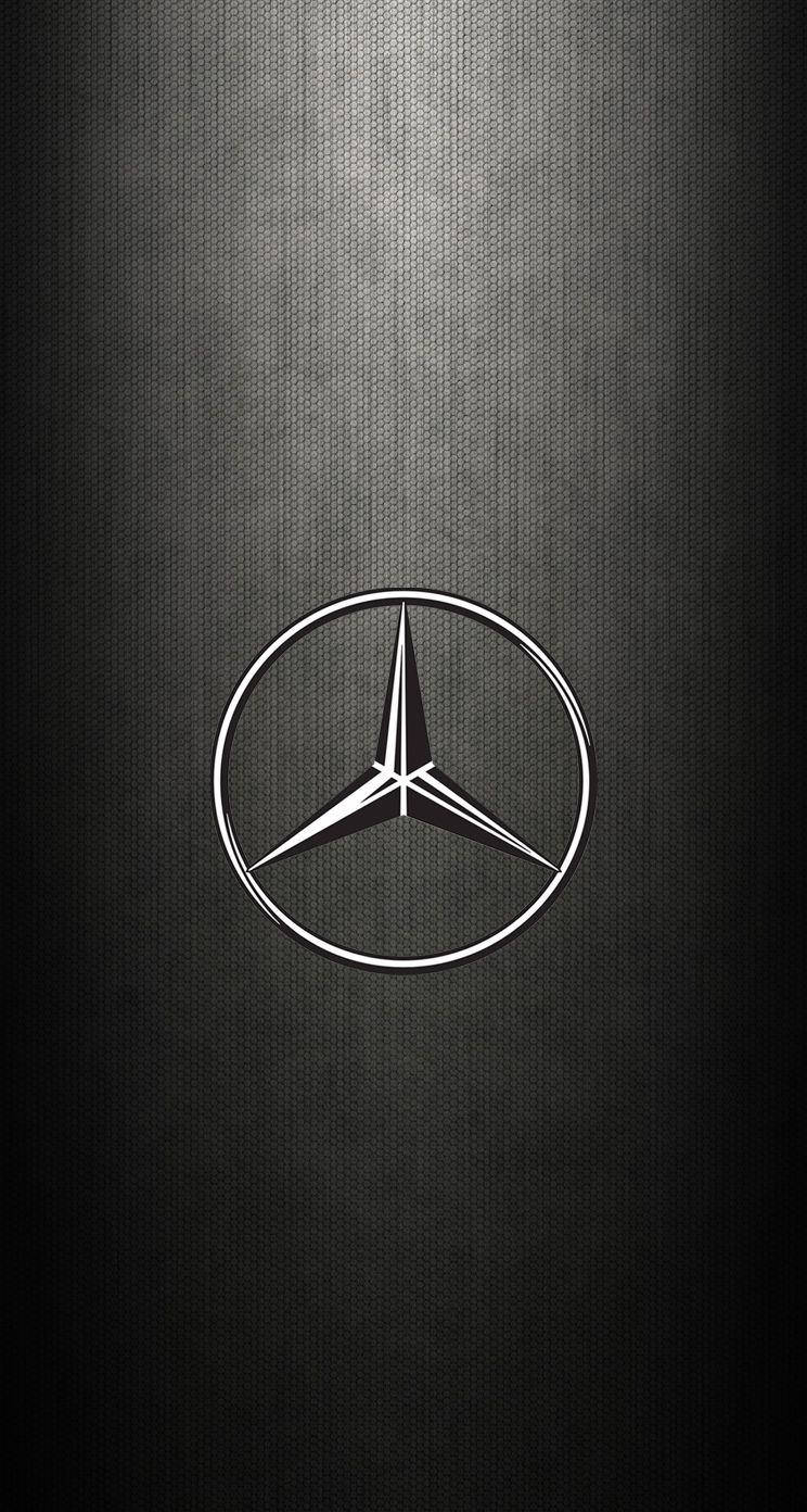 Xwallpaper: Emblema Da Mercedes-amg Papel De Parede Para Iphone X. Papel de Parede