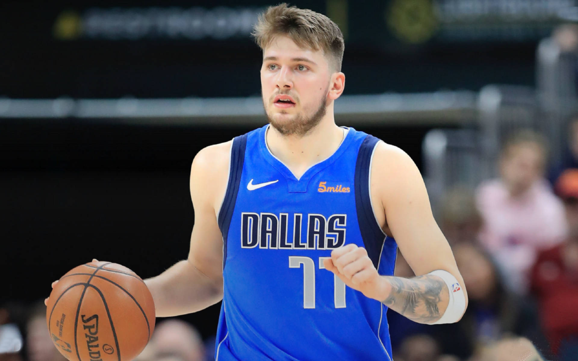 NBA 77 Luka Doncic Wallpaper