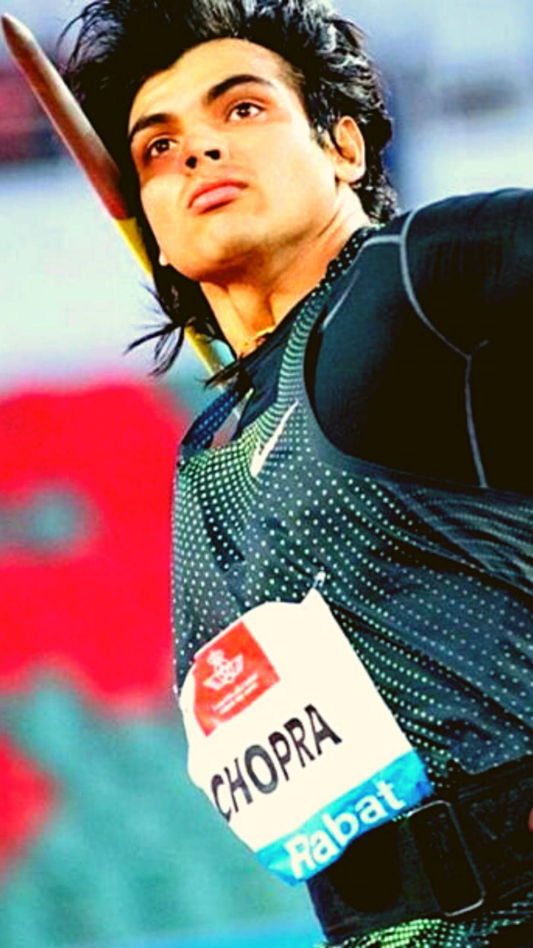 Neeraj Chopra Javelin Throw Wallpaper