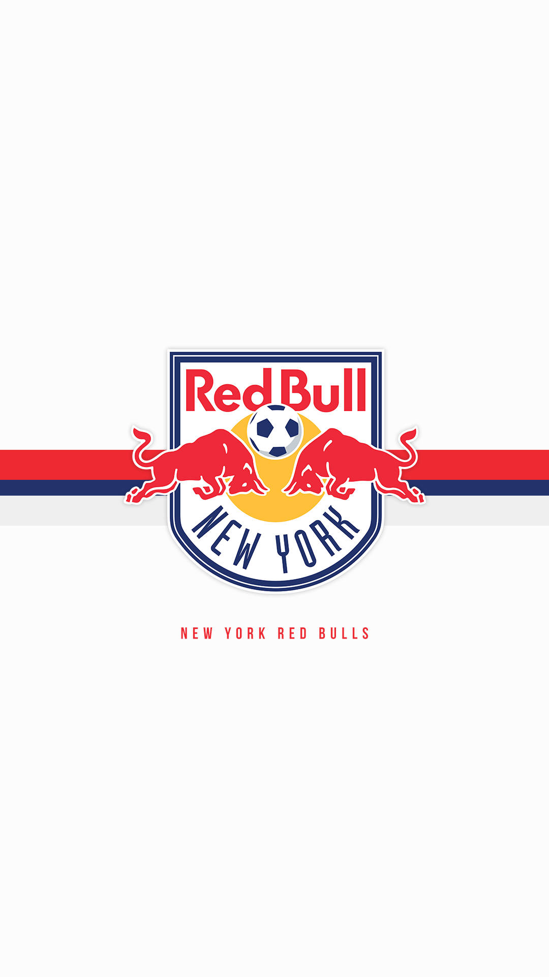 New York Red Bulls White Wallpaper