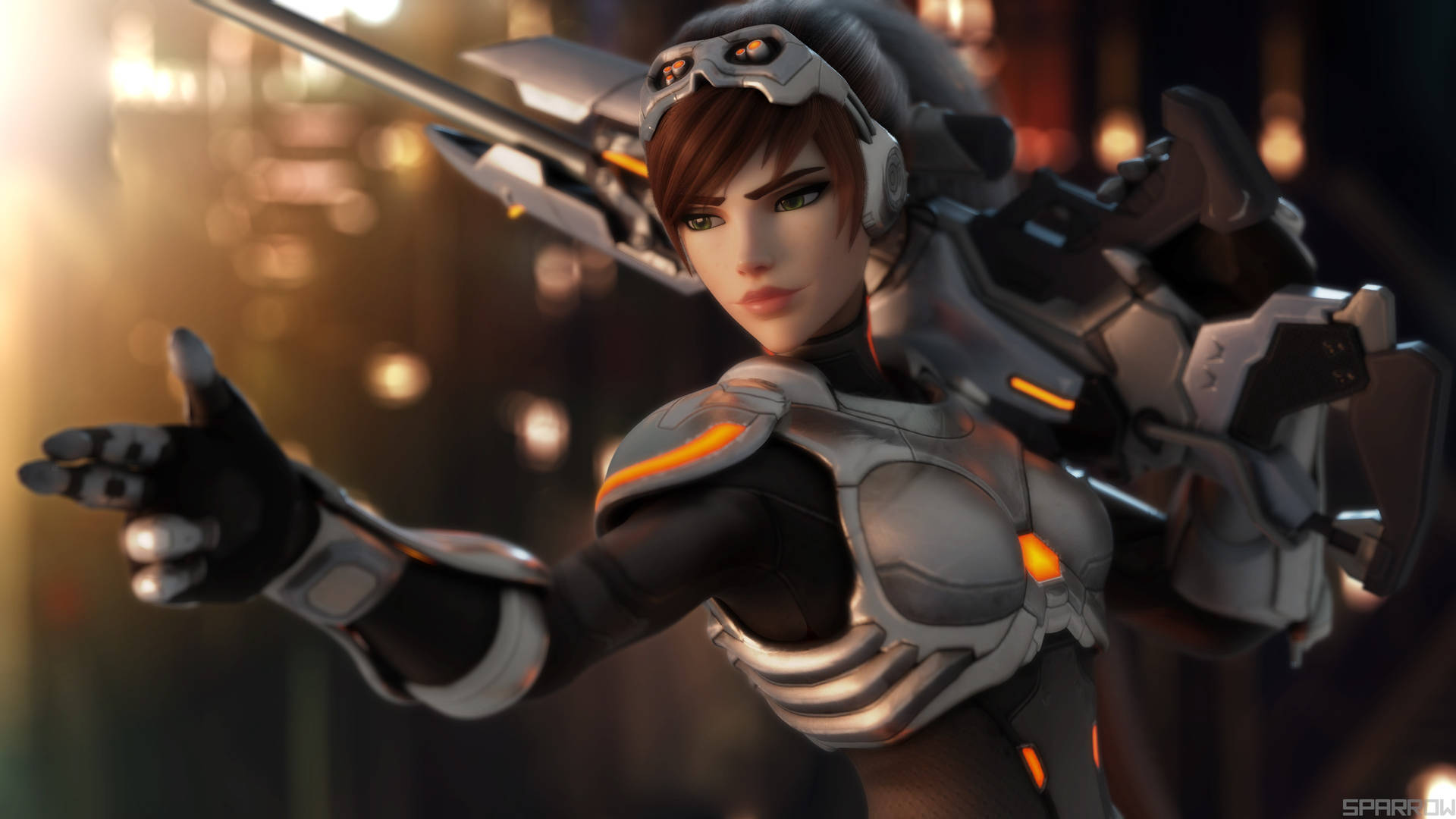 Overwatch4k Hjälte Widowmaker Wallpaper