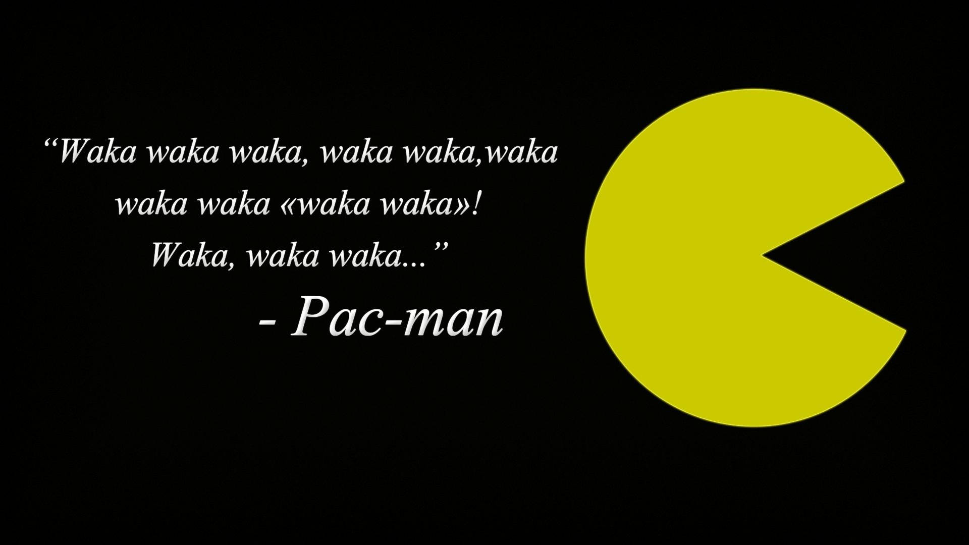 Pacman Waka Waka-låten. Wallpaper