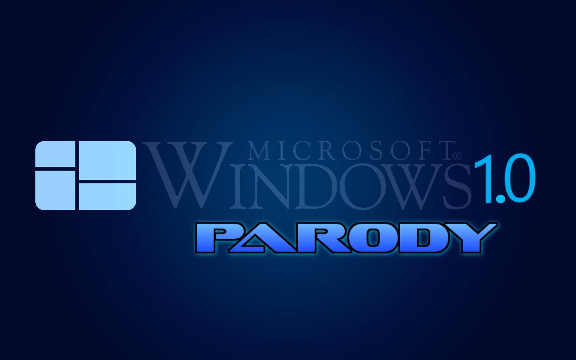 Parodiedes Windows 10-covers Wallpaper