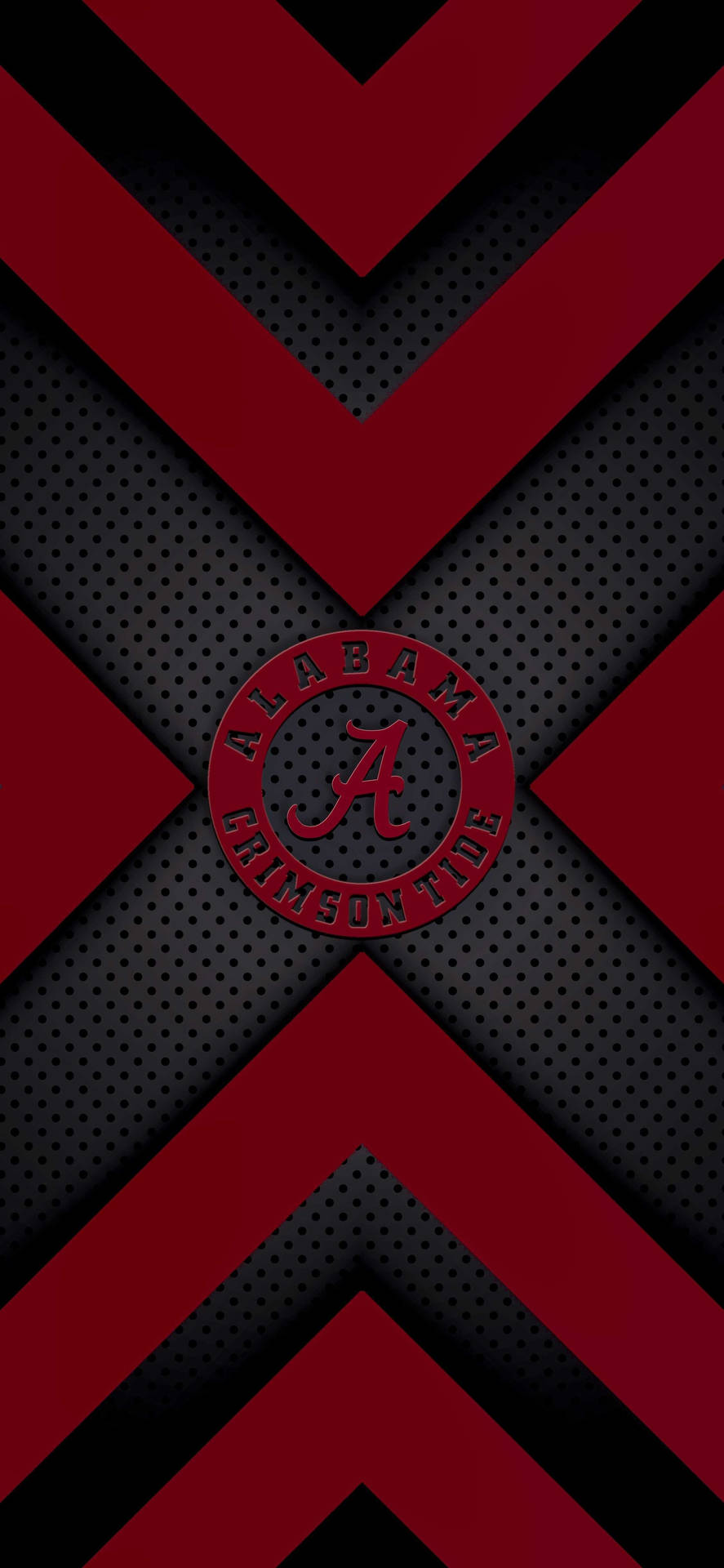 Perforated Alabama Crimson Tide Wallpaper