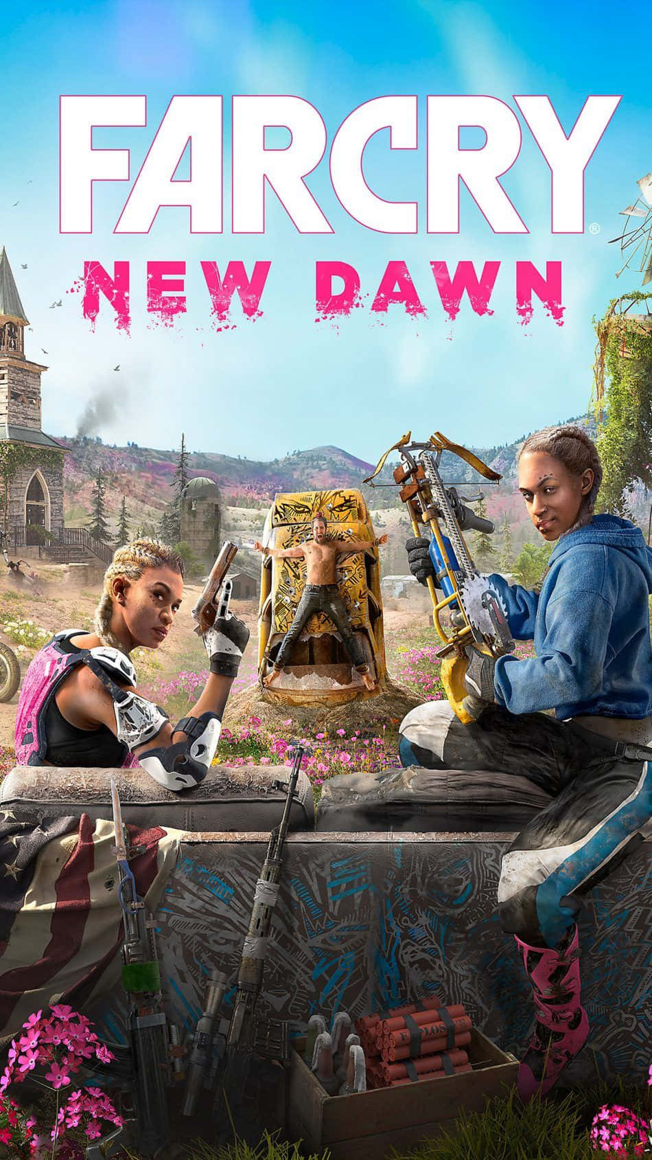 Pôsteroficial Pixel 3 Far Cry New Dawn Papel De Parede.