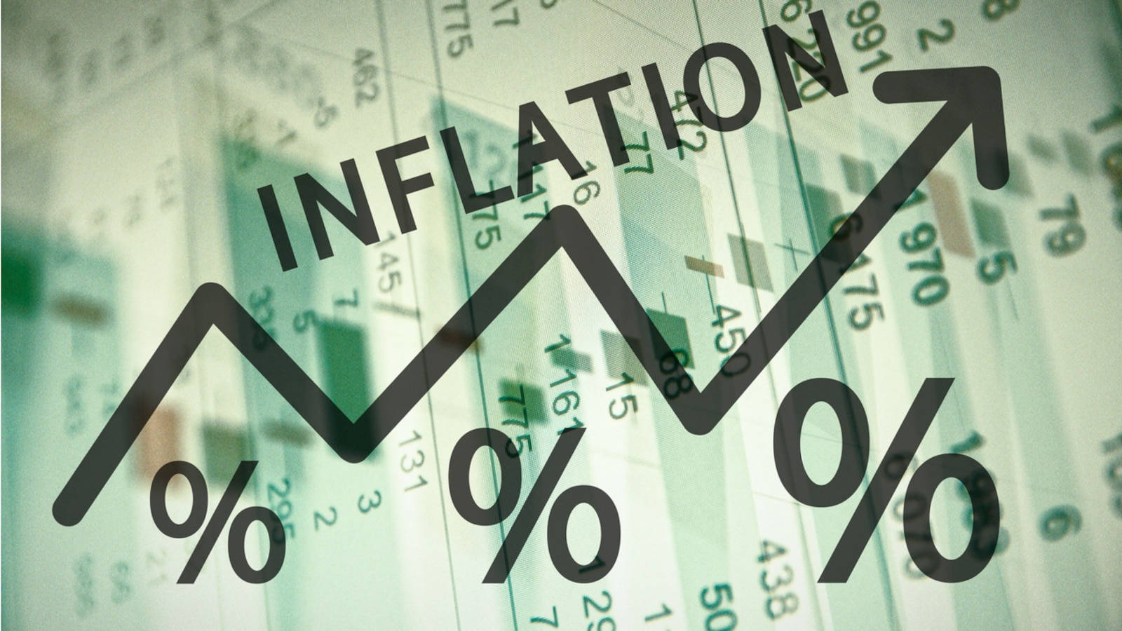 Percentualde Inflação Em Alta. Papel de Parede