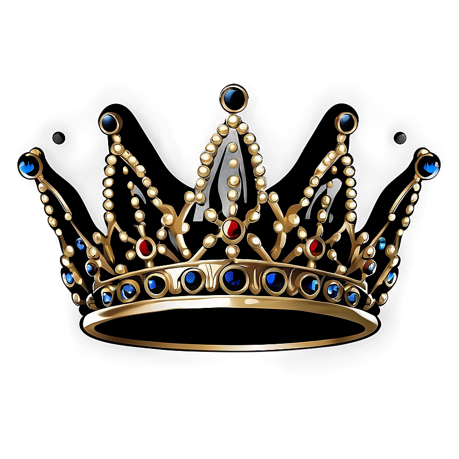 Royal Black Crown Png 77 PNG