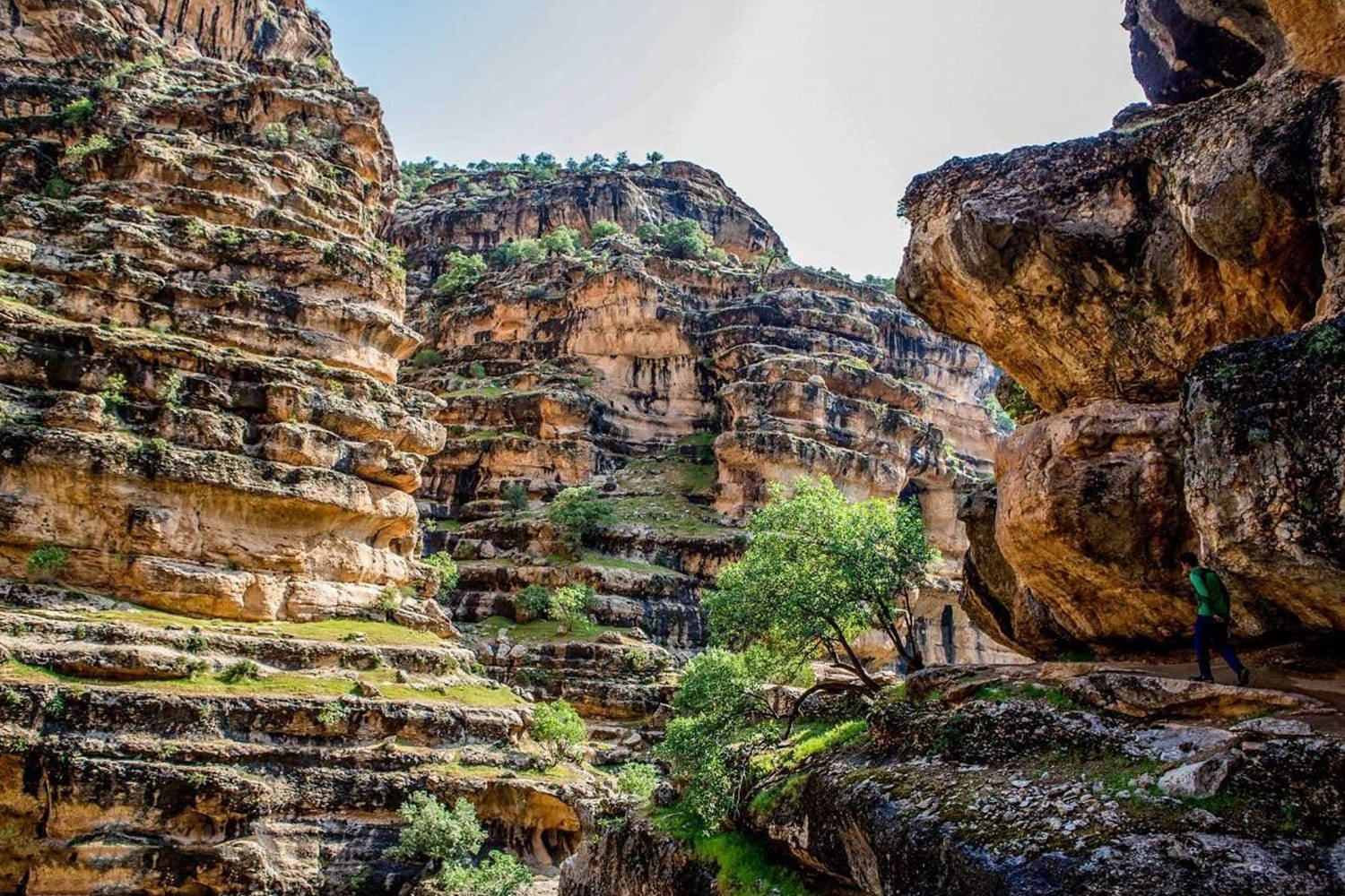 Acantiladosescénicos En Irán. Fondo de pantalla