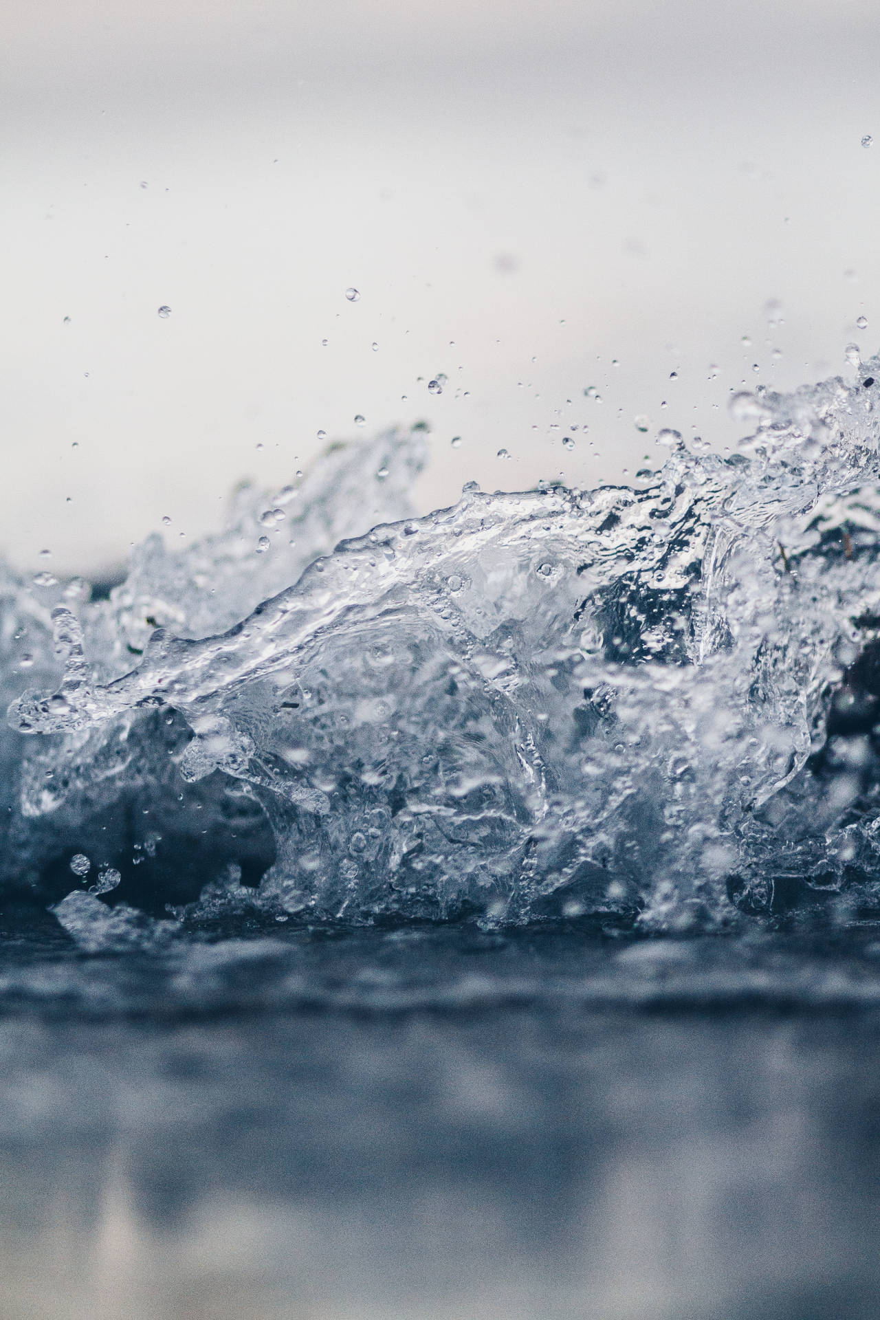 Spruzzi D'acqua Poco Profondi Sfondo